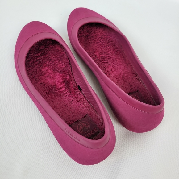 Crocs Flats Soft Lined Lightweight Comfortable - Picture 4 of 10